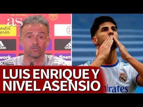 Las PALABRAS de LUIS ENRIQUE sobre MARCO ASENSIO, con SU FUTURO en el AIRE | AS