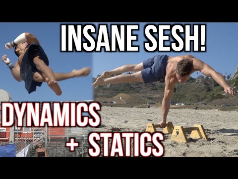 DESTROYING The Bars with Tony Gaste - Freestyle Calisthenics Sesh