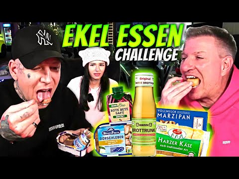 BIS EINER KOTZT🤢😱 EKEL ESSEN mit MONTE & ROSE (Grenzen wurden überschritten🤣)