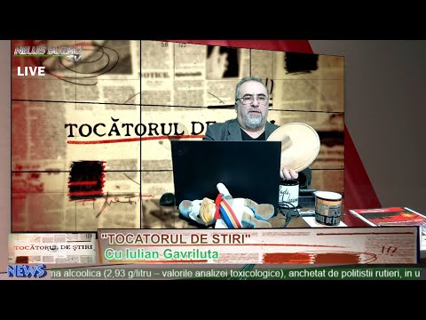 LIVE - TV NEWS BUZAU - TOCATORUL DE STIRI, cu Iulian Gavriluta. Azi despre LANSAREA RADIO NEWS BUZAU