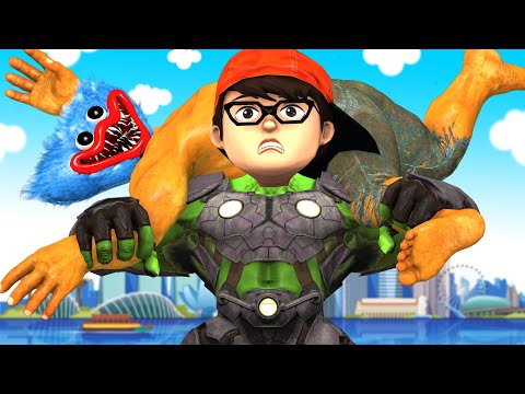 Brother Nick Transform NickHulk Save Doll Squid Game vs Zombie - Scary Teacher 3D Happy ending