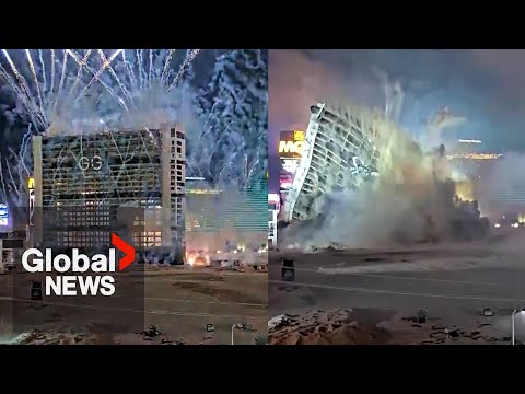 Tropicana implosion: Iconic Las Vegas hotel crumbles down after 67 years