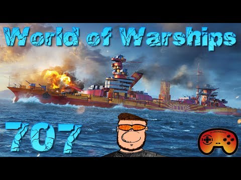 Wir fahren als TEAM #707 World of Warships - Gameplay German/Deutsch World of Warships