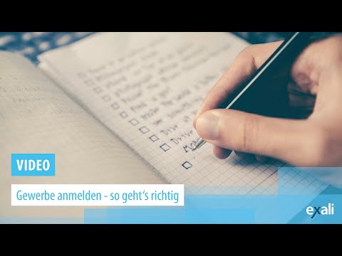 Gewerbe anmelden - so geht´s richtig