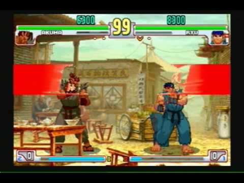 Street Fighter 3-Akuma(peze1999) vs Ryu(Kareem)
