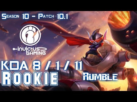 IG Rookie RUMBLE vs ORNN Mid - Patch 10.1 KR Ranked