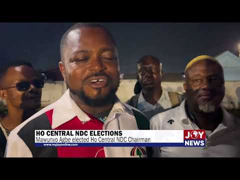 Ho Central NDC Race: Mawunyo Agbe wins chairmanship with 808 votes, defeats four rivals