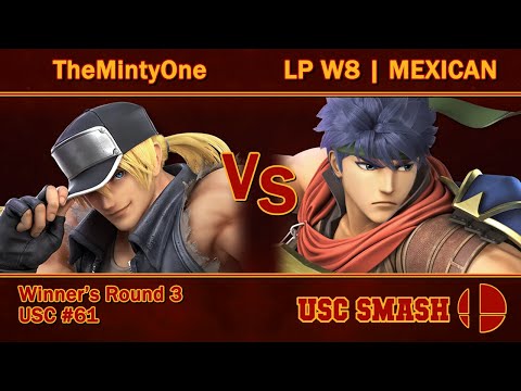 USC Smash Biweekly #61 TheMintyOne (Terry) vs LP W8 | MEXICAN (Ike)