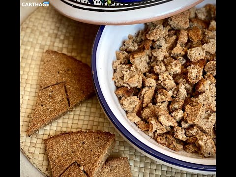 The Famous "Khobiz Ch3ir" - Barley Bread