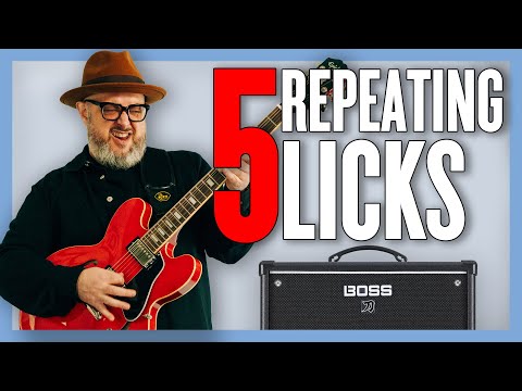 5 Easy Repeating Guitar Licks That Sound Amazing