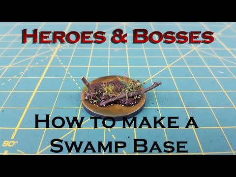 Paint-tech 14 - How to make a swamp base