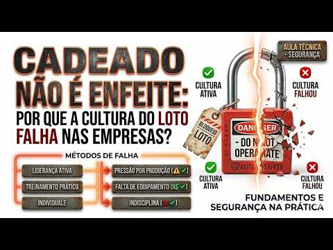 CADEADO NÃO É ENFEITE: Por que a cultura do LOTO falha nas empresas?