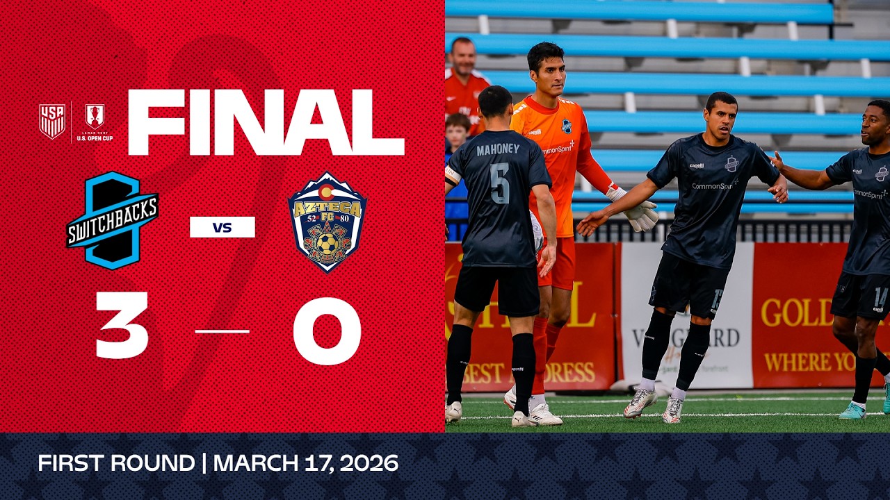 Colorado Springs Switchbacks vs. Azteca | 2026 Lamar Hunt U.S. Open Cup Game Highlights