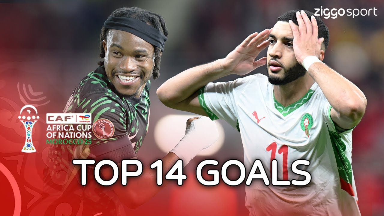 DE MOOISTE GOALS VAN DE AFRIKA CUP! 😍 | TOP 14 - AFRIKA CUP