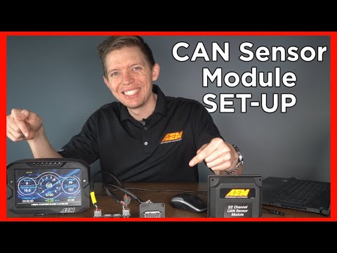 Setting Up AEM's 22 & 6 CAN SENSOR MODULE