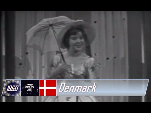eurovision 1960 Denmark 🇩🇰 Katy Bodtger - Det var en yndig tid