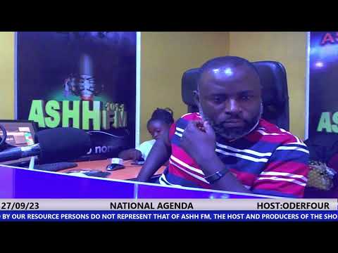 27/09/23   NATIONAL AGENDA