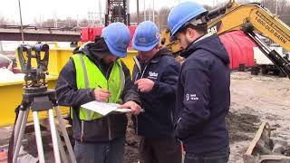 Watch video: Woodford Bros., Inc. Helical Pile Compression Load Test