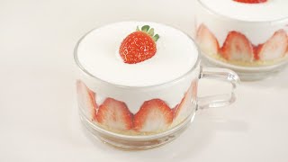 노오븐딸기케이크