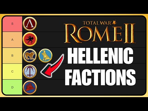 Rome 2 - Hellenic Factions Tier List