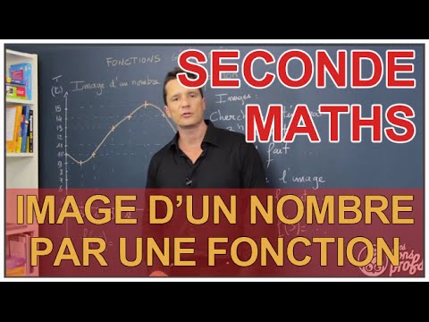 Image of a number by a function - Second year maths - Les Bons Profs
