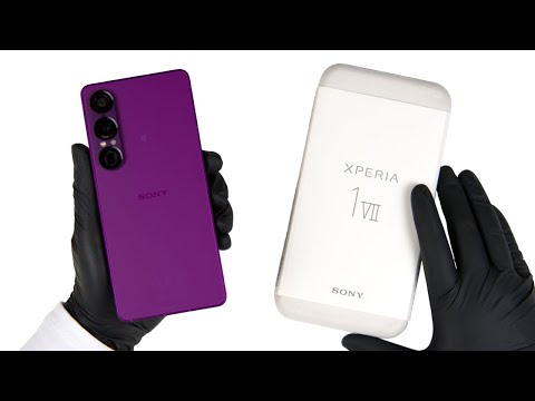Unboxing The Sony Xperia 1 VII - The Last Xperia Phone? - ASMR