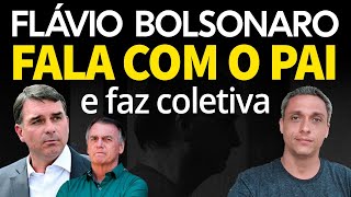 Download lagu AGORA - Flávio Bolsonaro conversa com PAI e faz coletiva de imprensa mp3