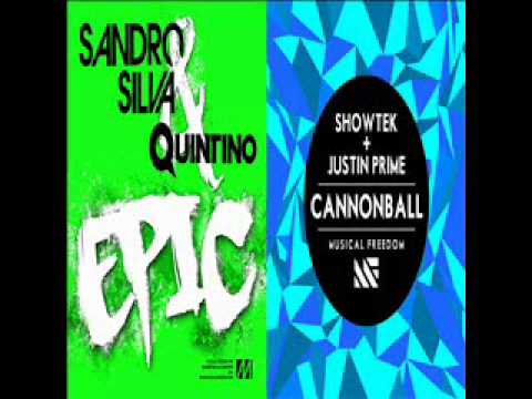 Sandro Silva & Quintino VS Showtek & Justin Price - Epicball (Luizz Rike Mashup) [HD]