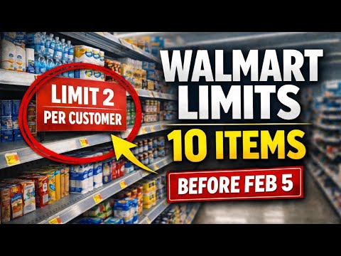 Walmart Just Slapped Purchase Limits on These 10 Items—Get Them BEFORE February 5th
