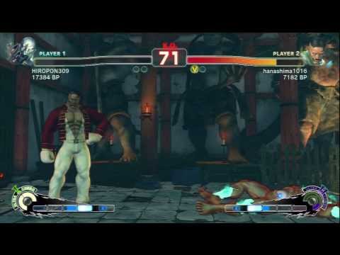 SSF4 HIROPON309 VS HANASHIMA1016 HD