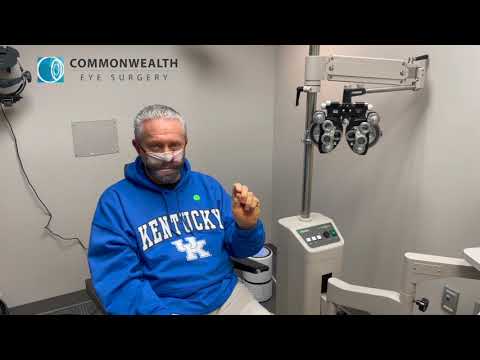 Cataract patient talks about the benefits of PanOptix and Vivity lenses