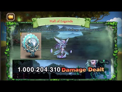 I Discovered Using Mechana to Exceed 1 Billion in Glacia! - Hall of Legends