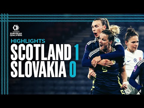 Scotland 1-0 Slovakia | Howard Secures Three Points! | Women's EURO Qualification Highlights