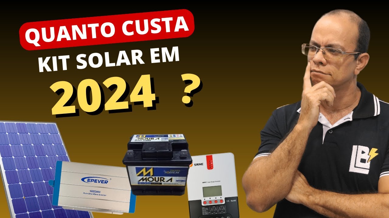 💰 Quanto CUSTA um KIT de Energia solar em 2024 que liga quase tudo ?