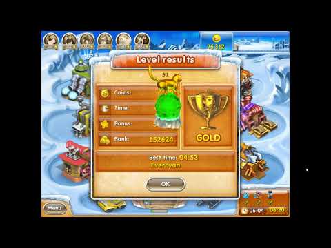 Farm Frenzy 3: Ice Age - Part 16 (100% Playthrough, No Commentary, Gold, Best Time, All Trophies)