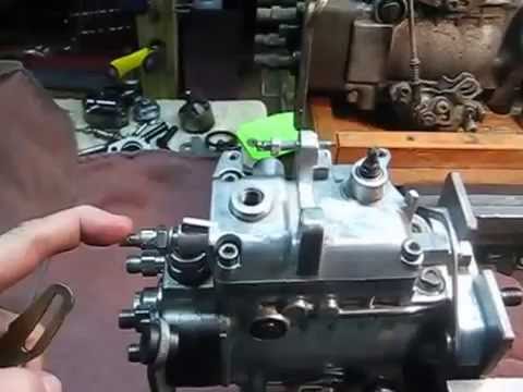 Adjusting Fuel Enrichment Screw VW Bosch VE injection pumps