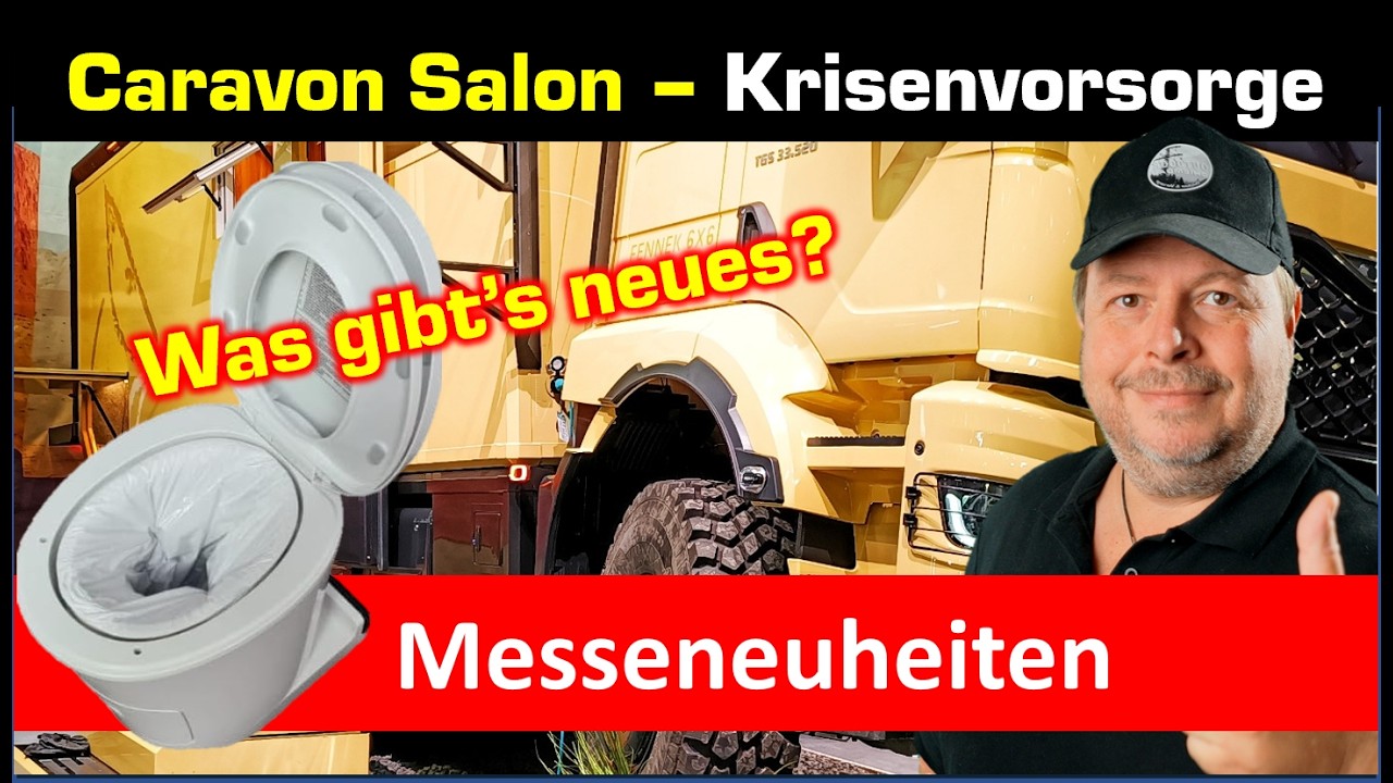 Caravan Salon 2026 - Krisenvorsorge und Camper Zubehör