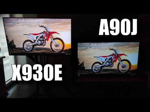 SONY X930E LCD (2017) vs SONY A90J OLED (2021)