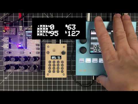 Distropolis Goods Phantasmal Force USB-C Micro MIDI Controller (white) image 3