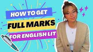 How to get full marks in English (grade 9 structures, top tips + more)