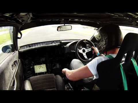 knockhill hot hatch 2014  12/10/2014  Honda Crx B16a