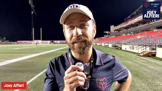 En direct | Live avec Joey Alfieri - Alouettes vs ROUGE ET NOIR - Semaine 9