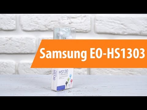 Наушники Samsung EO-HS1303 белый - Видео
