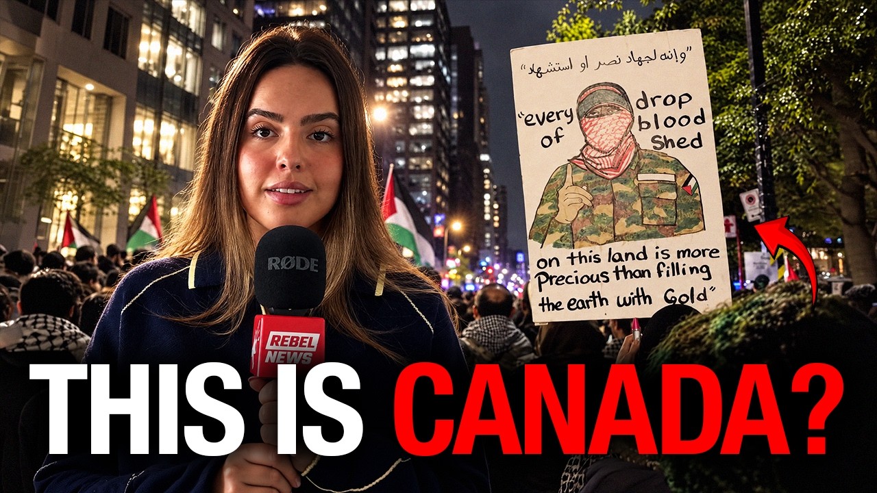 Jihad in Montreal: Hamas imagery at Oct. 7 rally