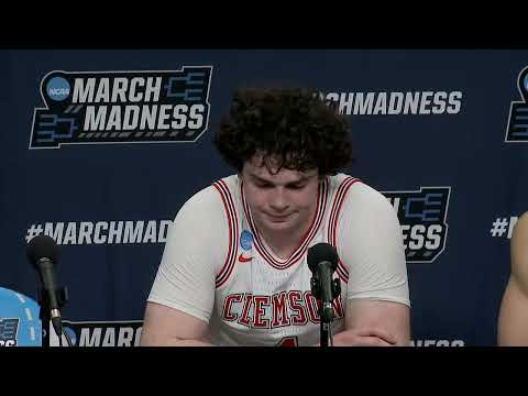 Clemson First Round Postgame Press Conference - 2025 NCAA Tournament