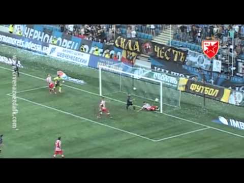 ?ernomorec - Crvena zvezda 3:1, ?anse i golovi
