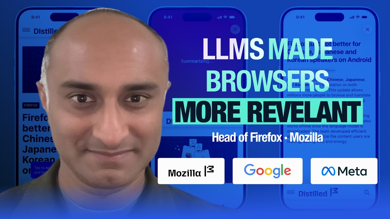 Mozilla Head of Firefox on The Future of Agentic Browsers & Open Internet | Ajit Varma | E300