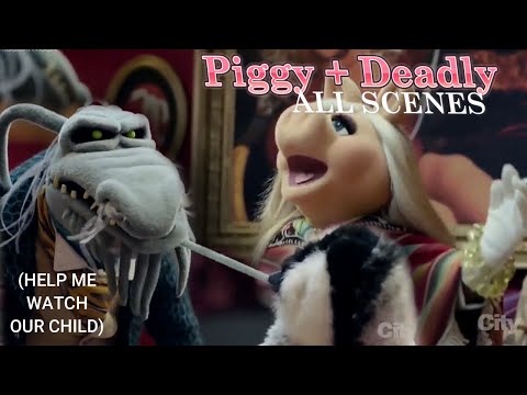 Miss Piggy and Uncle Deadly - The Muppets 2015 (ALL SCENES)