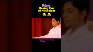 #prince joking about his HEIGHT with #oprah #whendovescry