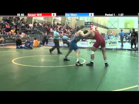 Greco 85 KG Konner Witt vs. Dan Olsen
